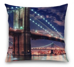 3D Подушка «Бруклинский мост»